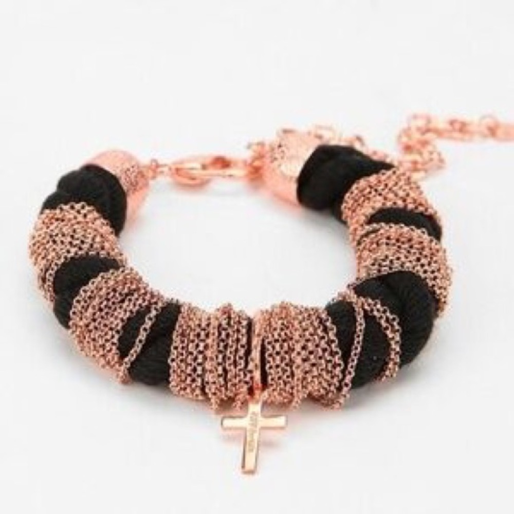 MP x UO Rose Gold Chain Wrap Bracelet